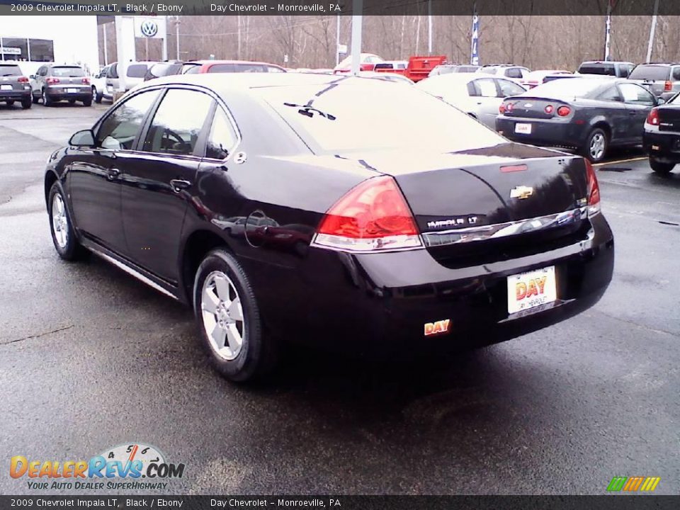 2009 Chevrolet Impala LT Black / Ebony Photo #4