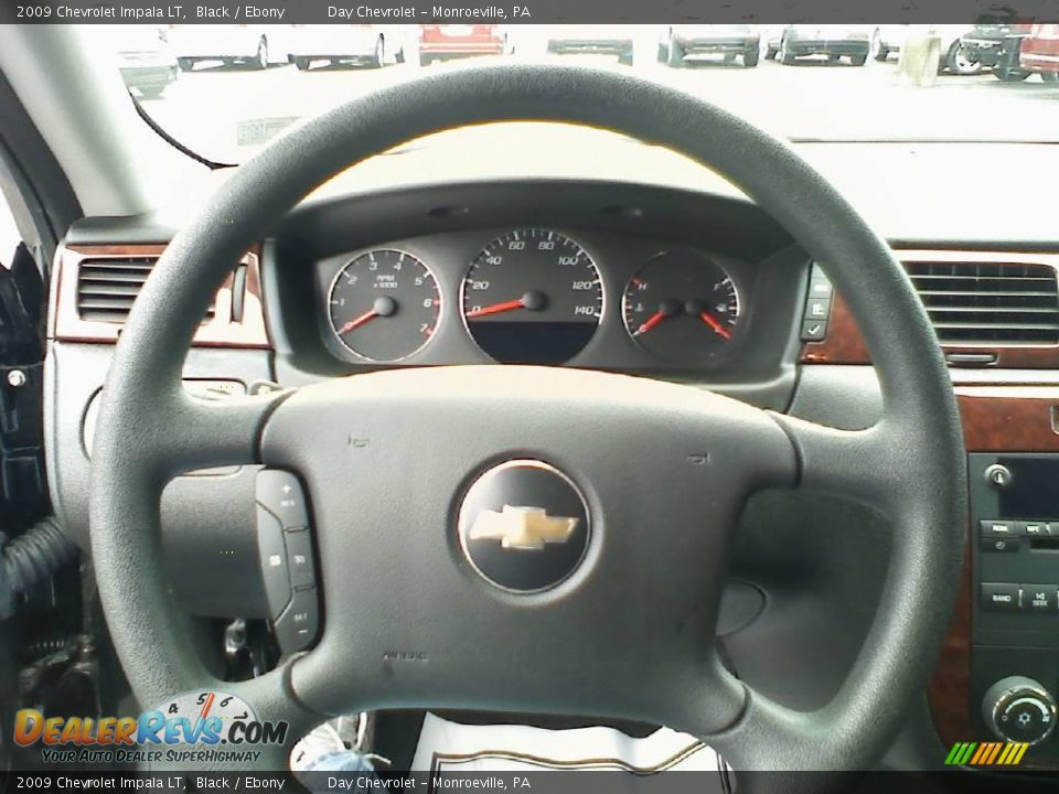 2009 Chevrolet Impala LT Black / Ebony Photo #13
