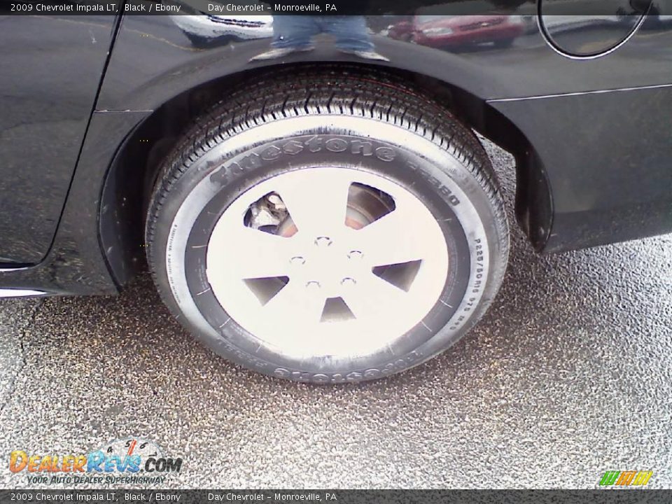 2009 Chevrolet Impala LT Black / Ebony Photo #15