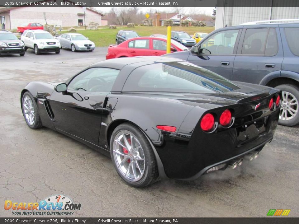 2009 Chevrolet Corvette Z06 Black / Ebony Photo #8