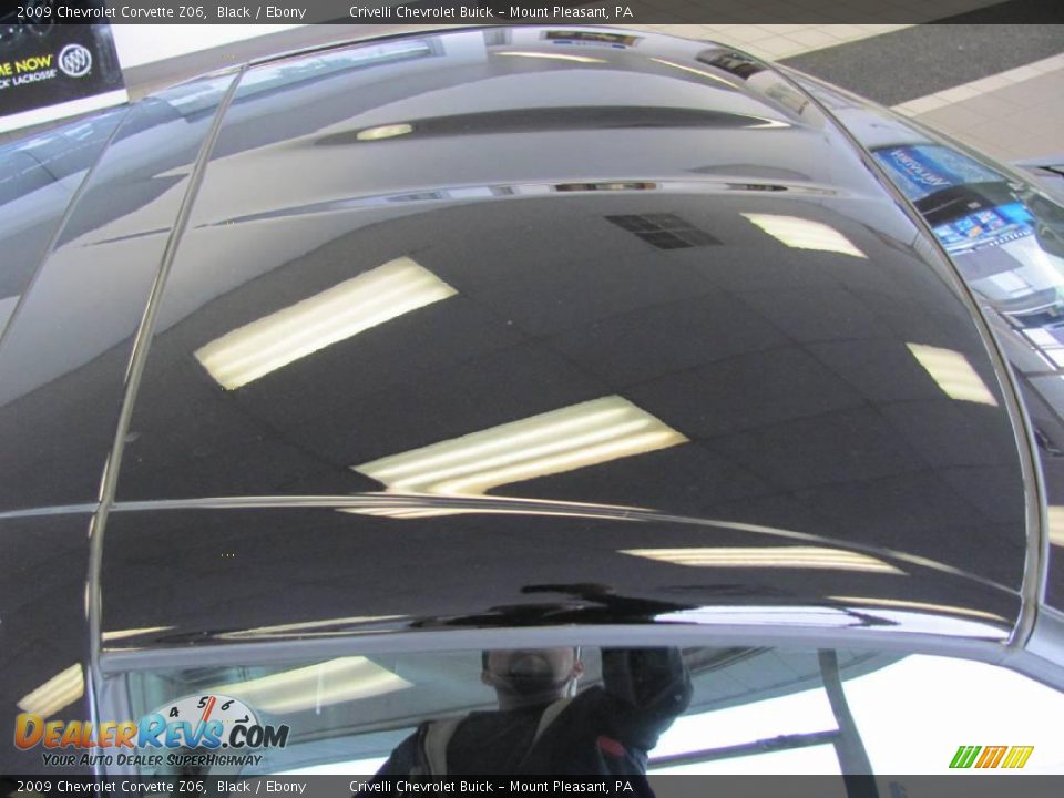 2009 Chevrolet Corvette Z06 Black / Ebony Photo #12