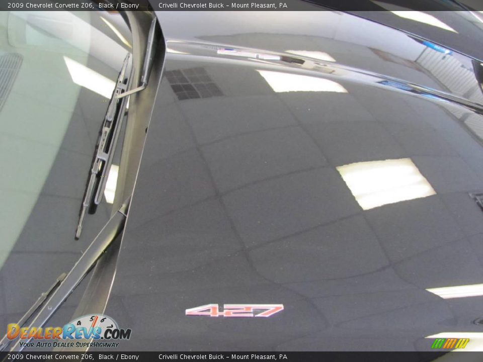 2009 Chevrolet Corvette Z06 Black / Ebony Photo #14