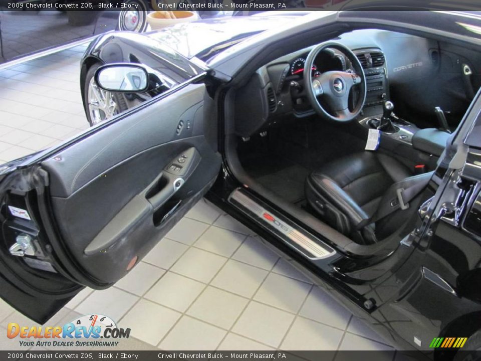 2009 Chevrolet Corvette Z06 Black / Ebony Photo #20