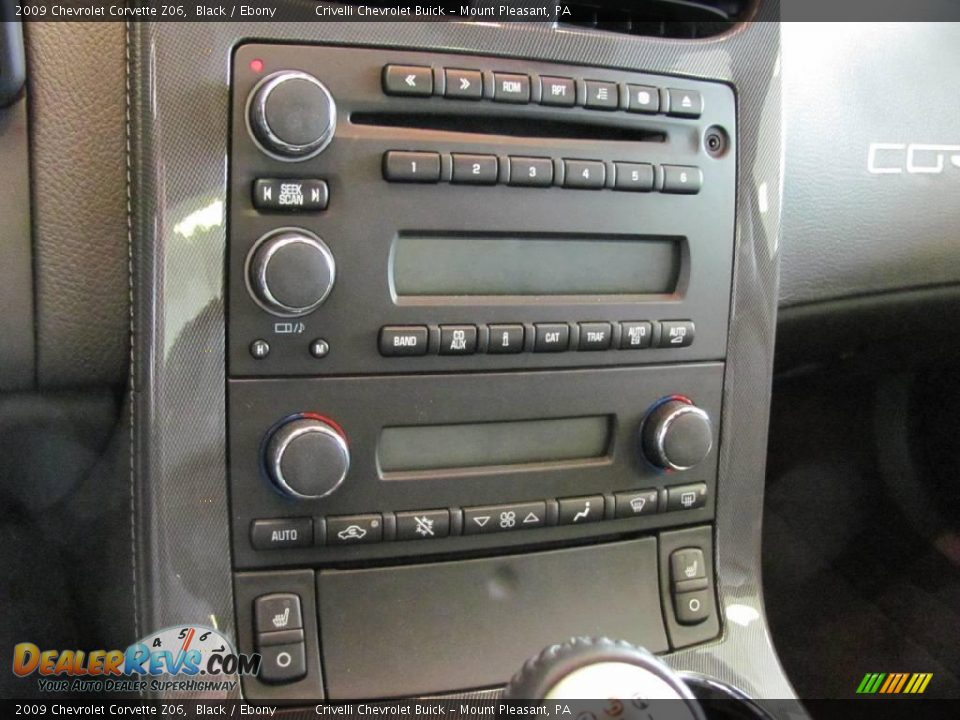 2009 Chevrolet Corvette Z06 Black / Ebony Photo #27