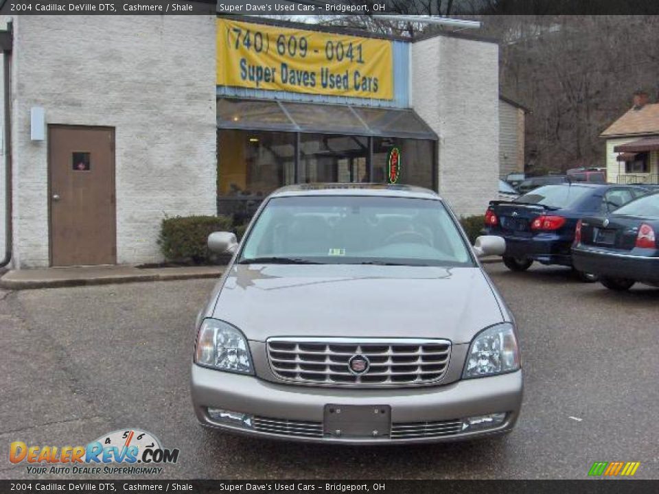 2004 Cadillac DeVille DTS Cashmere / Shale Photo #3