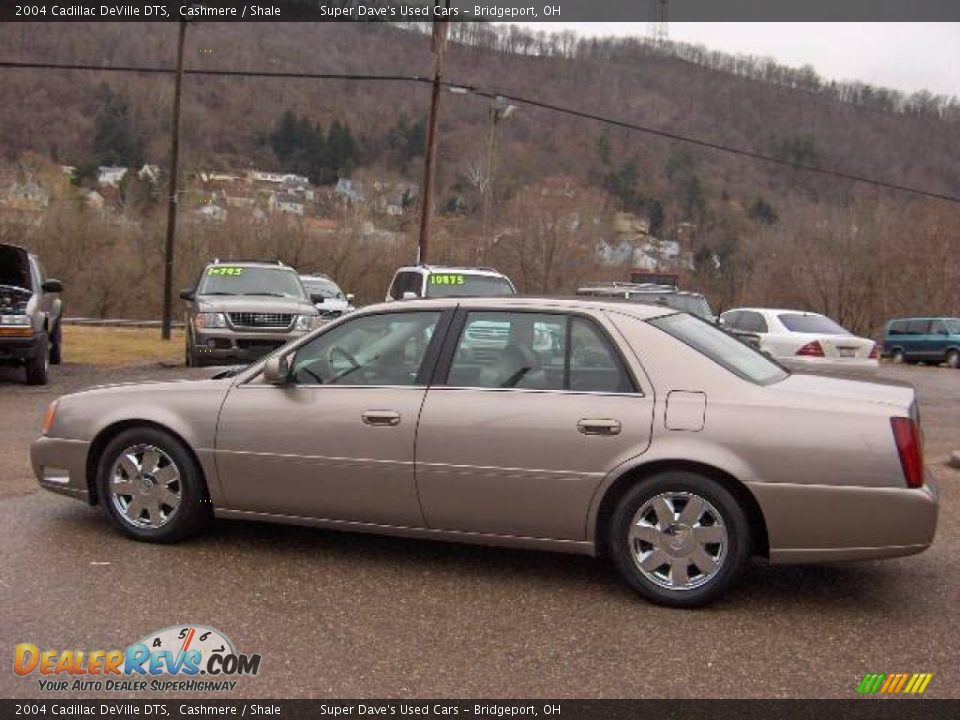 2004 Cadillac DeVille DTS Cashmere / Shale Photo #6