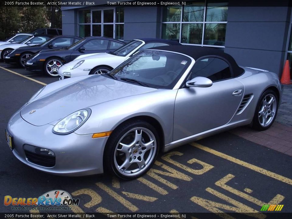 2005 Porsche Boxster Arctic Silver Metallic / Black Photo #1