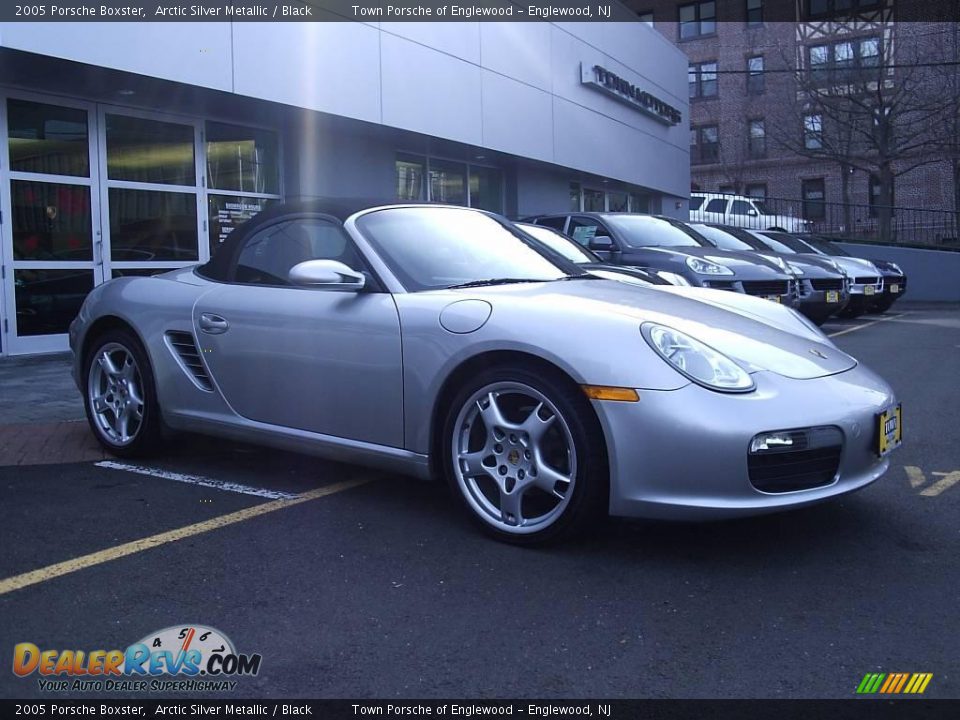 2005 Porsche Boxster Arctic Silver Metallic / Black Photo #3