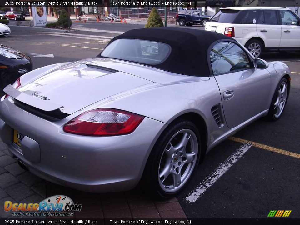 2005 Porsche Boxster Arctic Silver Metallic / Black Photo #7