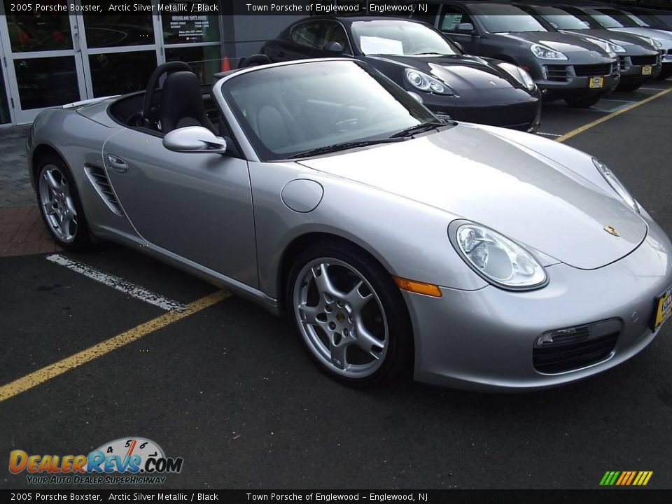 2005 Porsche Boxster Arctic Silver Metallic / Black Photo #8