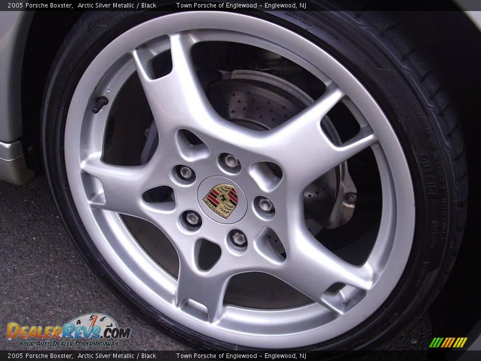 2005 Porsche Boxster Arctic Silver Metallic / Black Photo #10