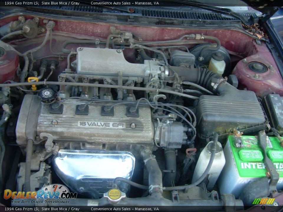 1994 Geo Prizm LSi 1.6 Liter DOHC 16-Valve 4 Cylinder Engine Photo #8