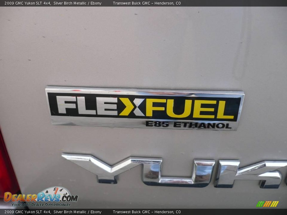 2009 GMC Yukon SLT 4x4 Silver Birch Metallic / Ebony Photo #8