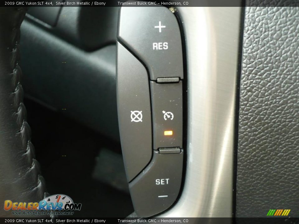 2009 GMC Yukon SLT 4x4 Silver Birch Metallic / Ebony Photo #16