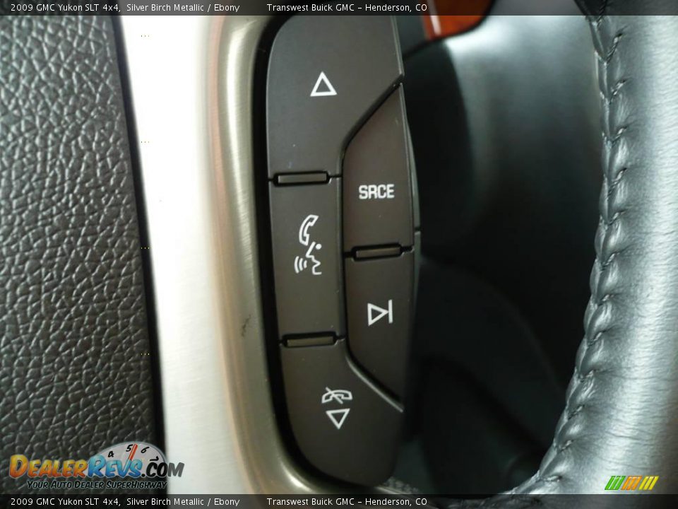 2009 GMC Yukon SLT 4x4 Silver Birch Metallic / Ebony Photo #17