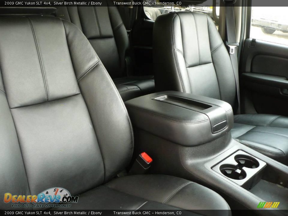 2009 GMC Yukon SLT 4x4 Silver Birch Metallic / Ebony Photo #21