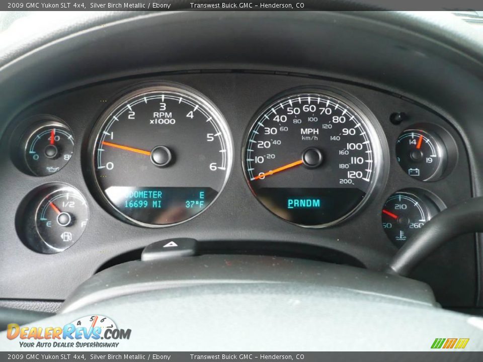 2009 GMC Yukon SLT 4x4 Silver Birch Metallic / Ebony Photo #23