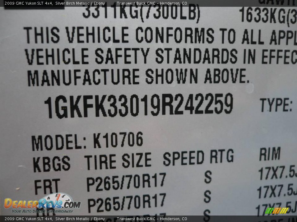 2009 GMC Yukon SLT 4x4 Silver Birch Metallic / Ebony Photo #25