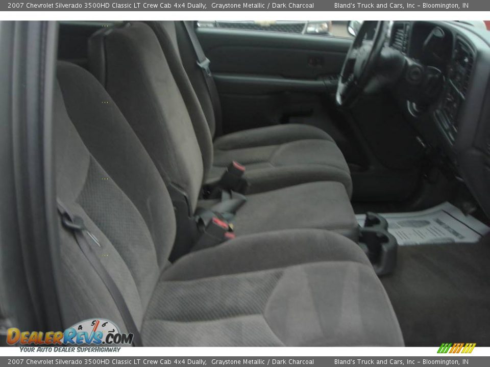 2007 Chevrolet Silverado 3500HD Classic LT Crew Cab 4x4 Dually Graystone Metallic / Dark Charcoal Photo #5
