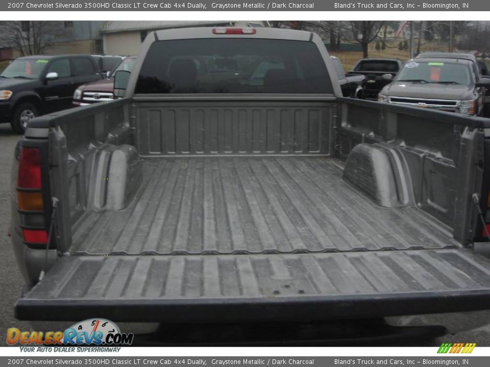 2007 Chevrolet Silverado 3500HD Classic LT Crew Cab 4x4 Dually Graystone Metallic / Dark Charcoal Photo #10
