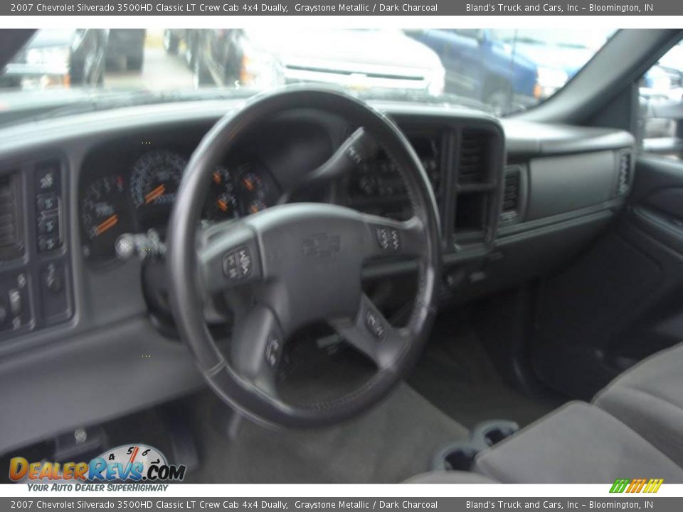 2007 Chevrolet Silverado 3500HD Classic LT Crew Cab 4x4 Dually Graystone Metallic / Dark Charcoal Photo #24