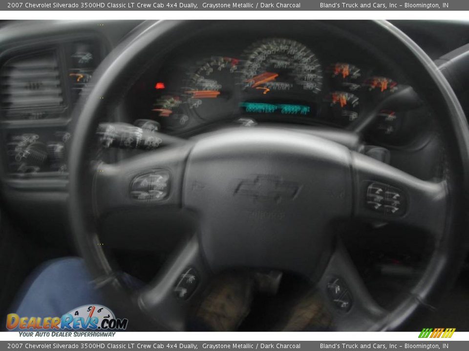 2007 Chevrolet Silverado 3500HD Classic LT Crew Cab 4x4 Dually Graystone Metallic / Dark Charcoal Photo #26