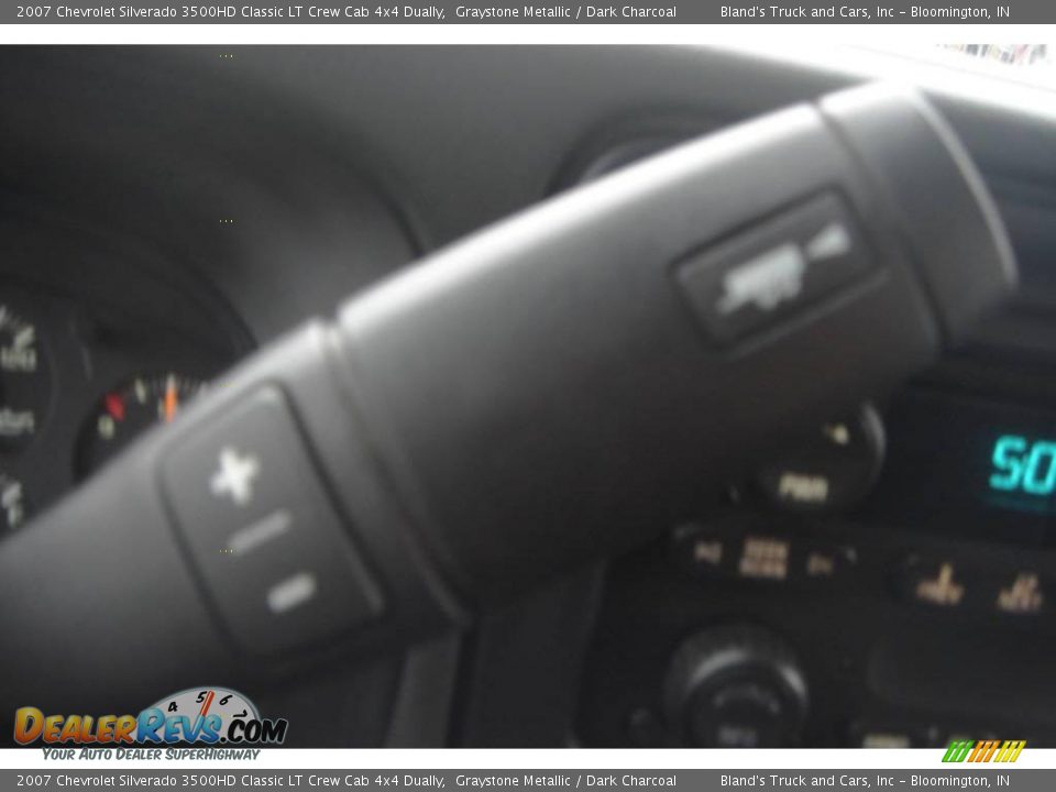 2007 Chevrolet Silverado 3500HD Classic LT Crew Cab 4x4 Dually Graystone Metallic / Dark Charcoal Photo #28