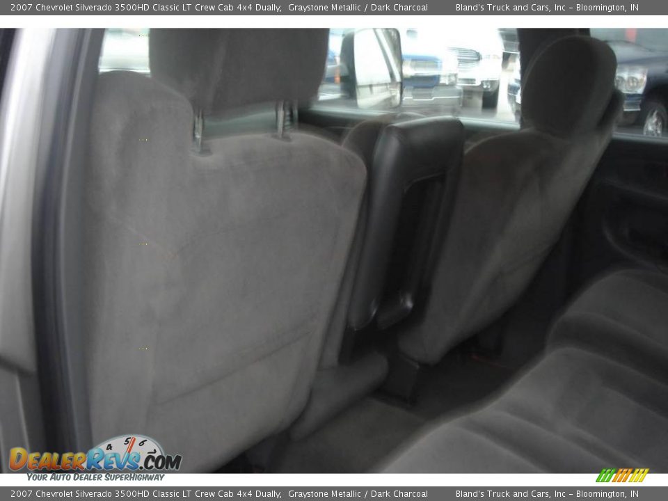 2007 Chevrolet Silverado 3500HD Classic LT Crew Cab 4x4 Dually Graystone Metallic / Dark Charcoal Photo #34