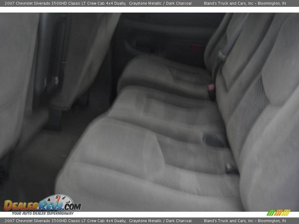 2007 Chevrolet Silverado 3500HD Classic LT Crew Cab 4x4 Dually Graystone Metallic / Dark Charcoal Photo #35
