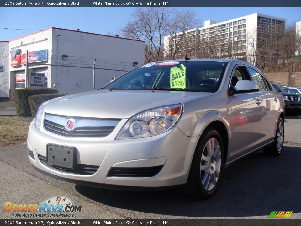 2009 Saturn Aura XR Quicksilver / Black Photo #1