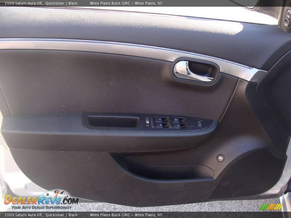 2009 Saturn Aura XR Quicksilver / Black Photo #11