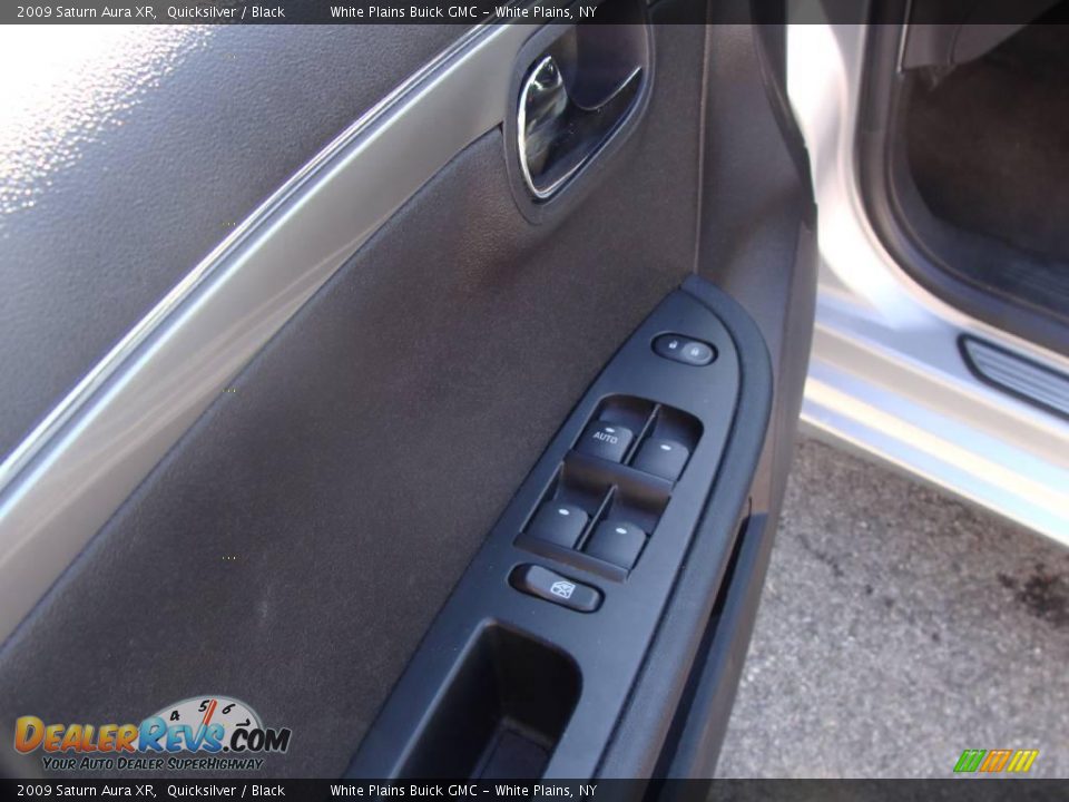 2009 Saturn Aura XR Quicksilver / Black Photo #12