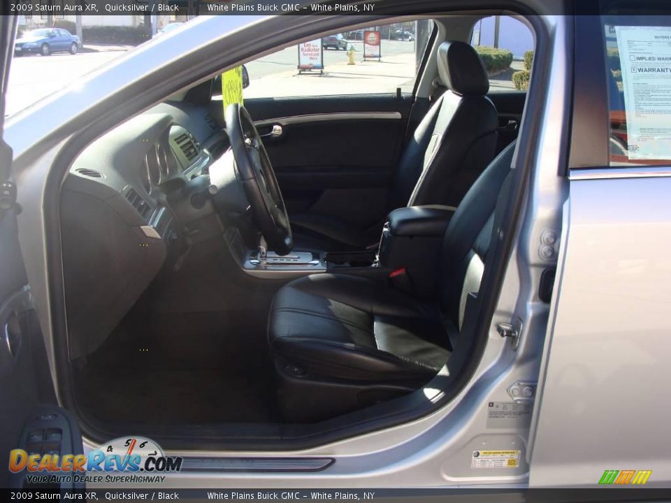 2009 Saturn Aura XR Quicksilver / Black Photo #13