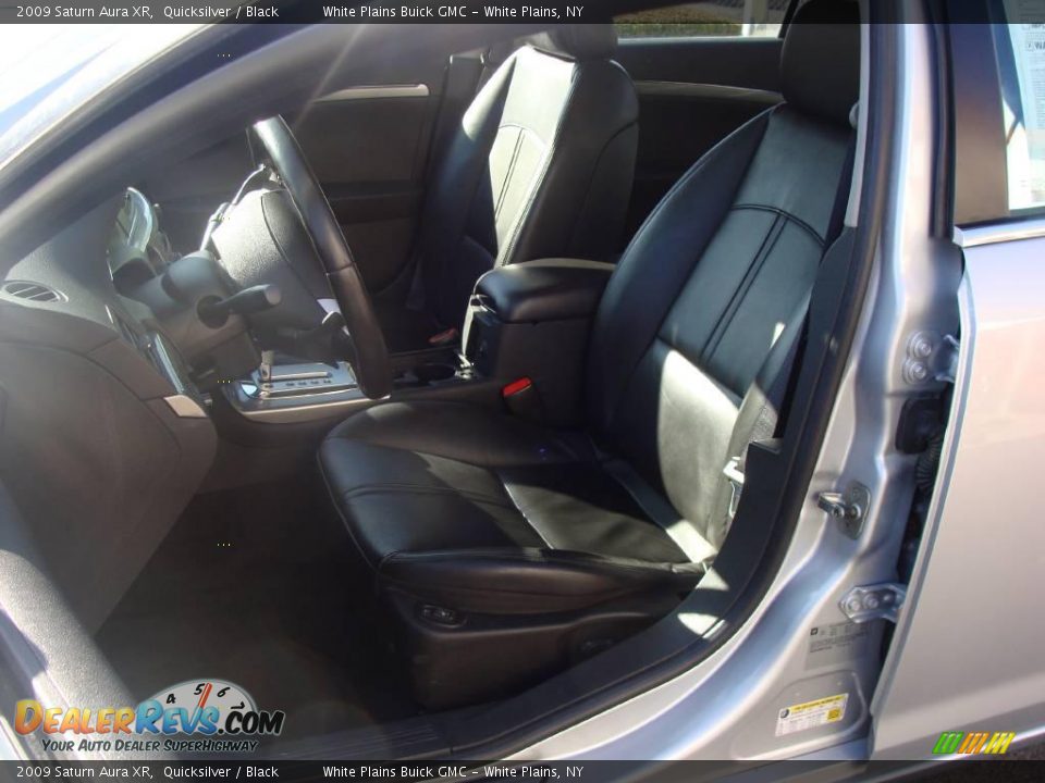 2009 Saturn Aura XR Quicksilver / Black Photo #16