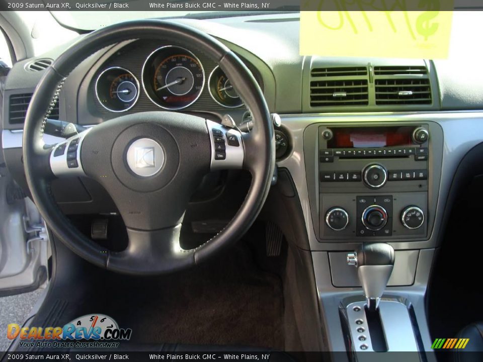 2009 Saturn Aura XR Quicksilver / Black Photo #20