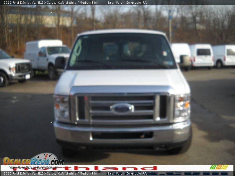 2010 Ford E Series Van E150 Cargo Oxford White / Medium Flint Photo #3