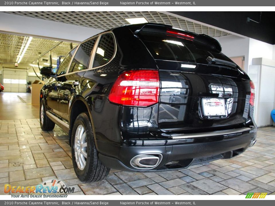 2010 Porsche Cayenne Tiptronic Black / Havanna/Sand Beige Photo #3
