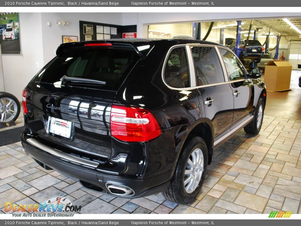 2010 Porsche Cayenne Tiptronic Black / Havanna/Sand Beige Photo #5
