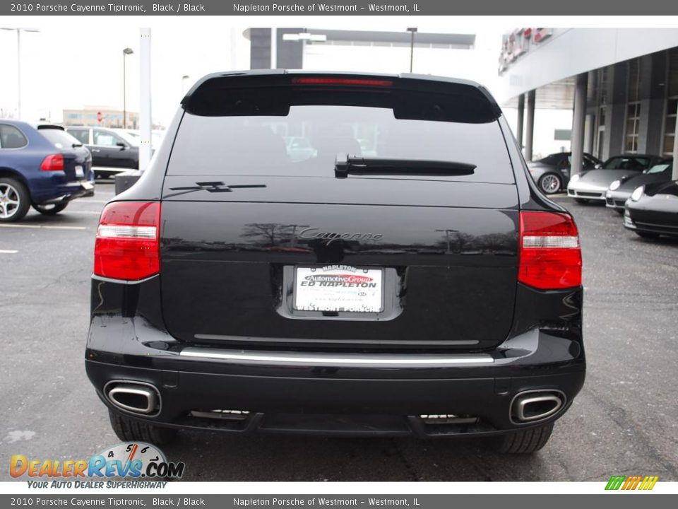 2010 Porsche Cayenne Tiptronic Black / Black Photo #4