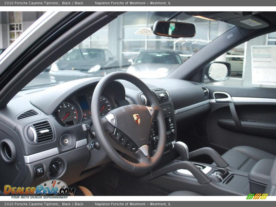 2010 Porsche Cayenne Tiptronic Black / Black Photo #9