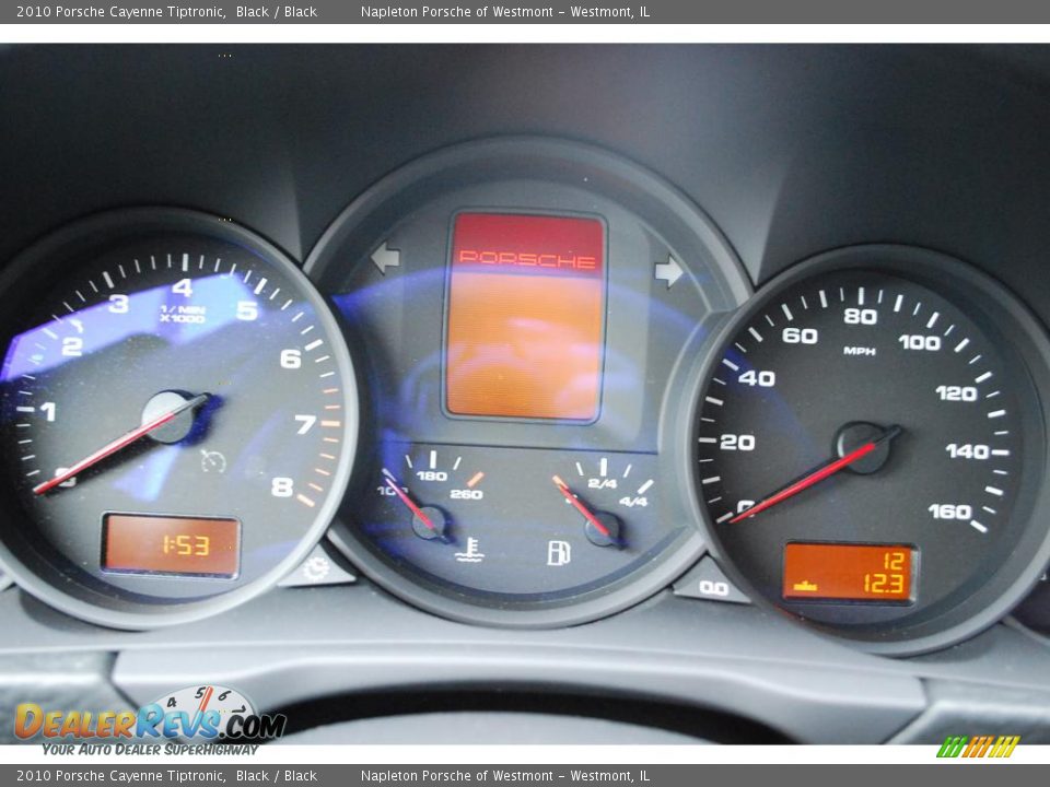 2010 Porsche Cayenne Tiptronic Black / Black Photo #11