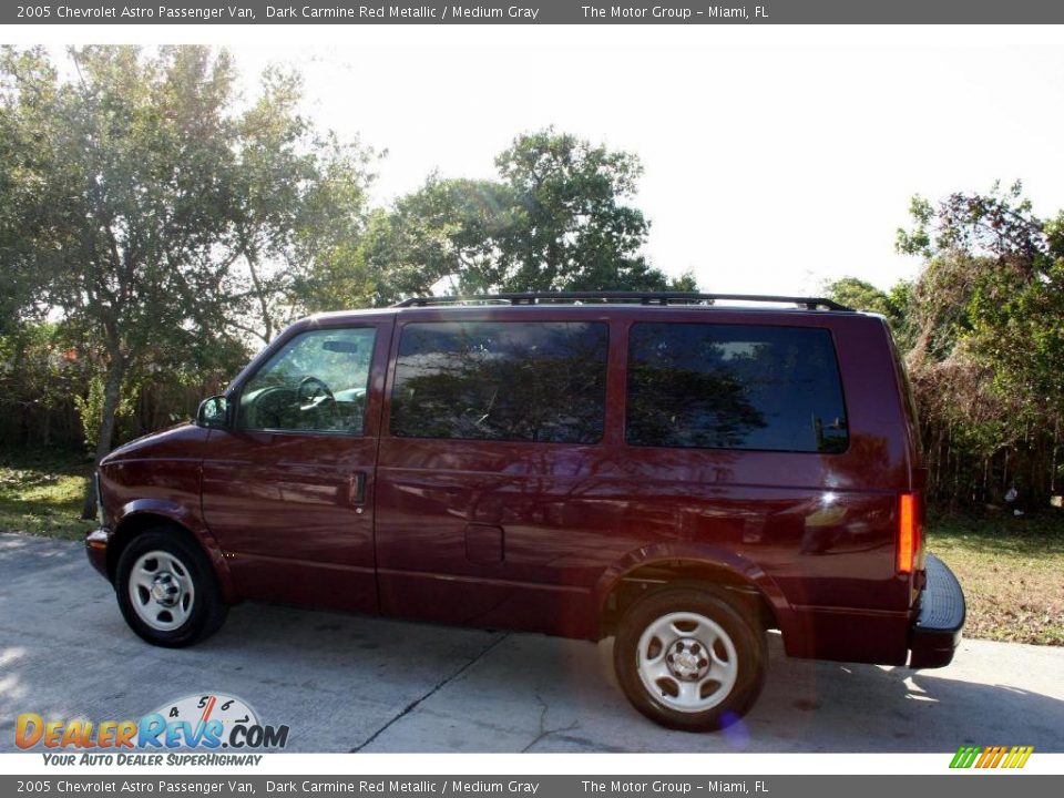 2005 Chevrolet Astro Passenger Van Dark Carmine Red Metallic / Medium Gray Photo #4