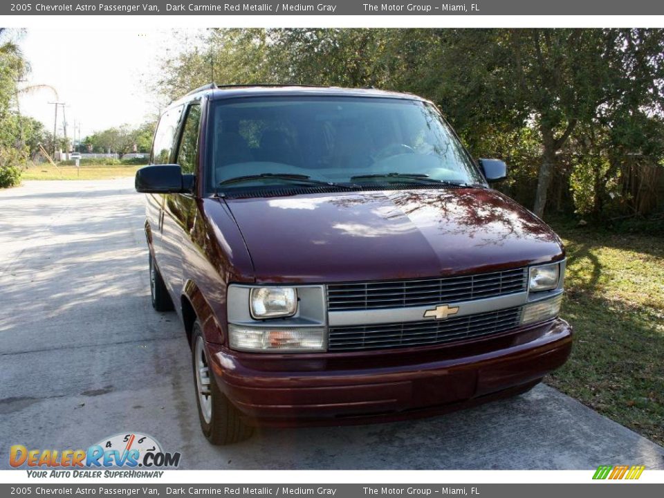 2005 Chevrolet Astro Passenger Van Dark Carmine Red Metallic / Medium Gray Photo #15