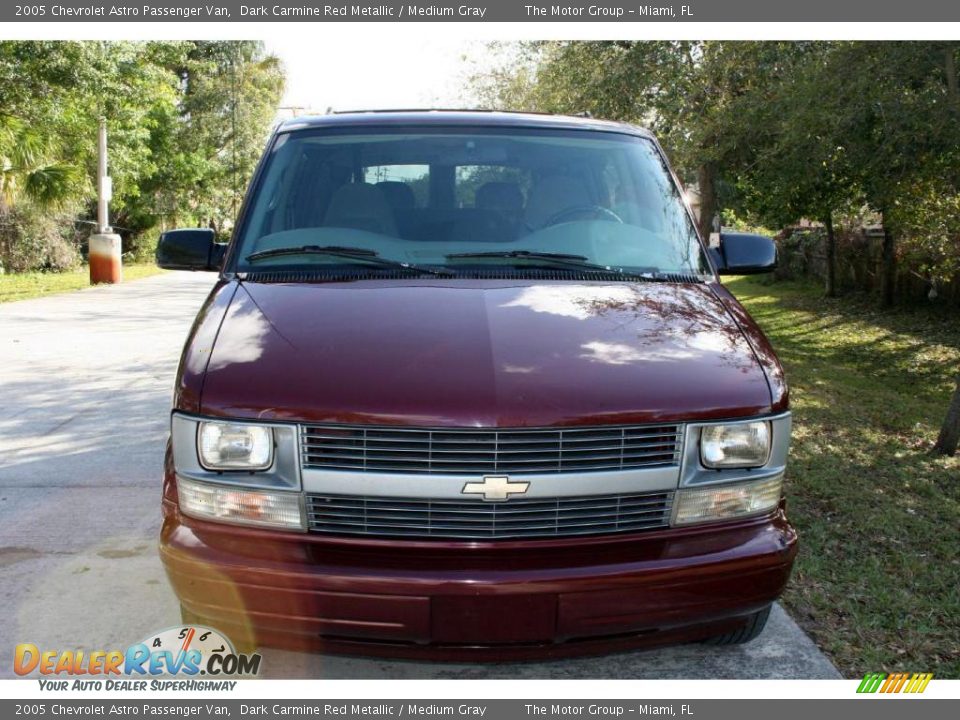 2005 Chevrolet Astro Passenger Van Dark Carmine Red Metallic / Medium Gray Photo #16