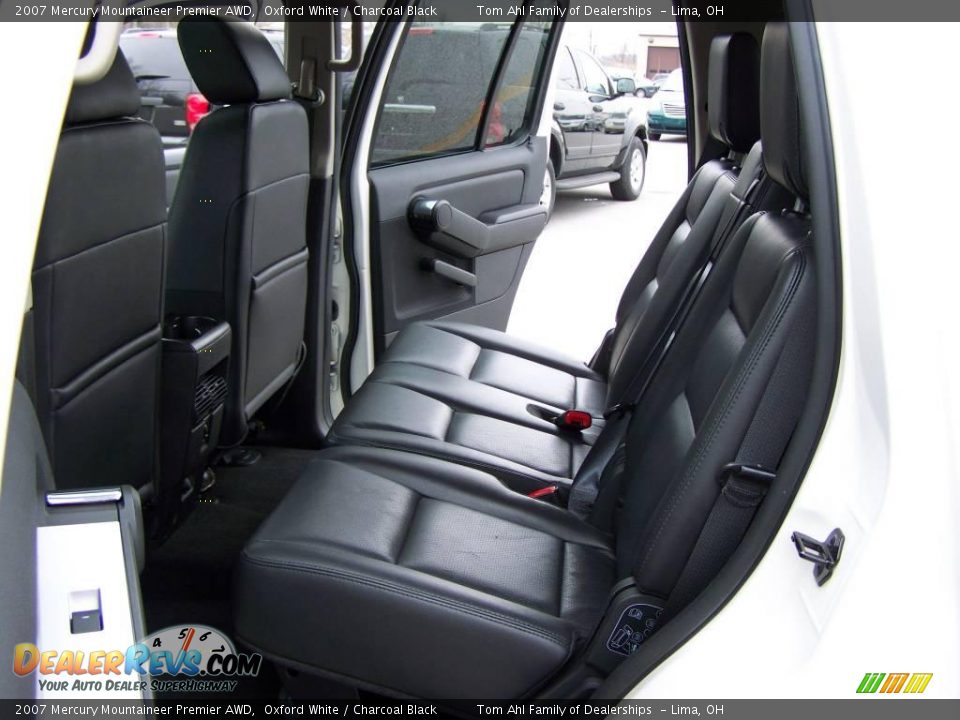2007 Mercury Mountaineer Premier AWD Oxford White / Charcoal Black Photo #13