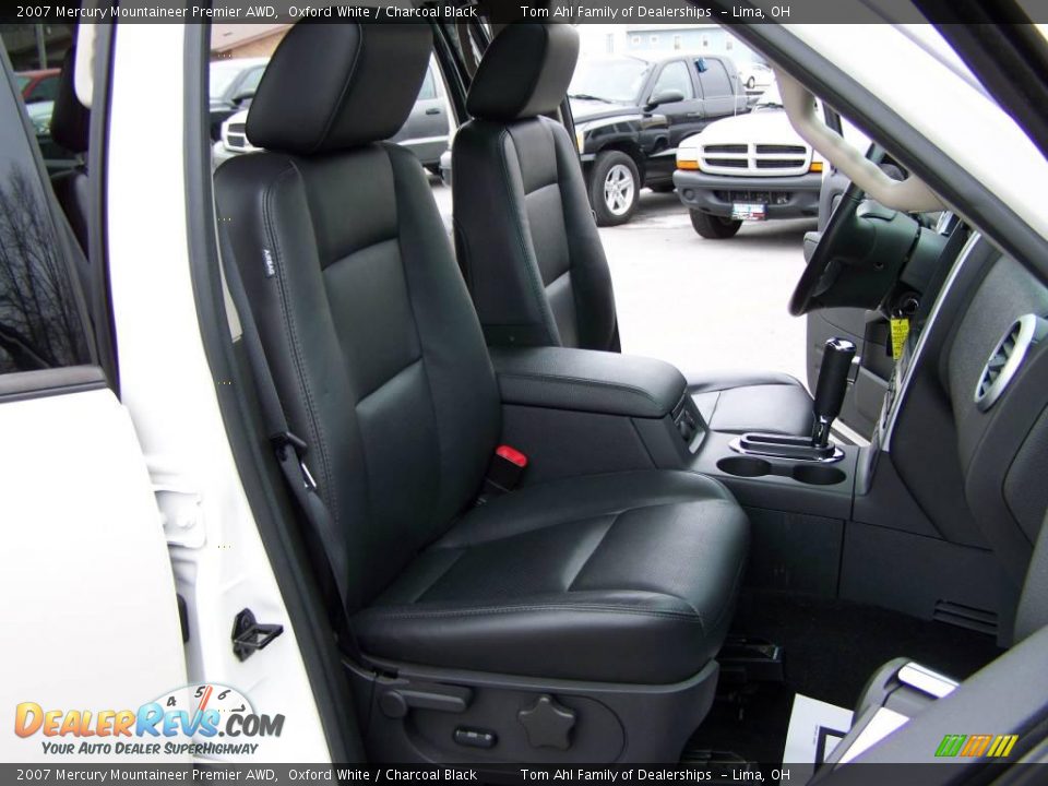 2007 Mercury Mountaineer Premier AWD Oxford White / Charcoal Black Photo #16