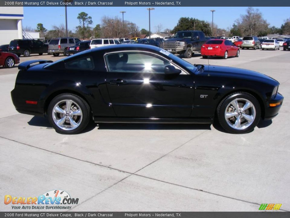 2008 Ford Mustang GT Deluxe Coupe Black / Dark Charcoal Photo #2