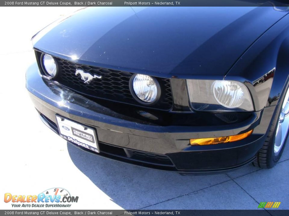 2008 Ford Mustang GT Deluxe Coupe Black / Dark Charcoal Photo #12