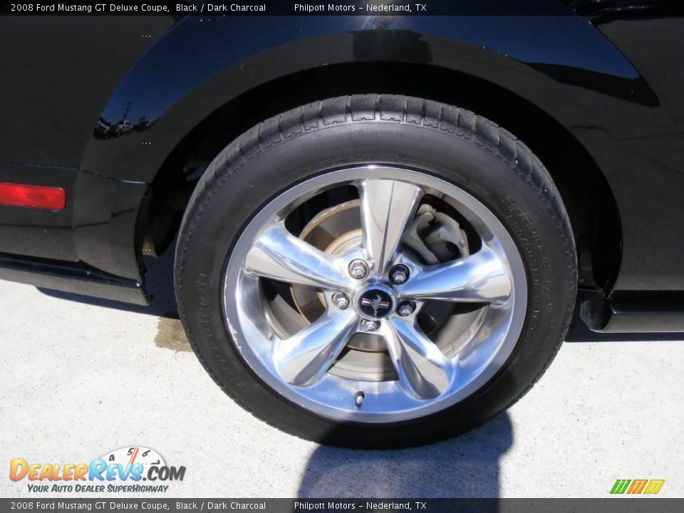 2008 Ford Mustang GT Deluxe Coupe Black / Dark Charcoal Photo #15