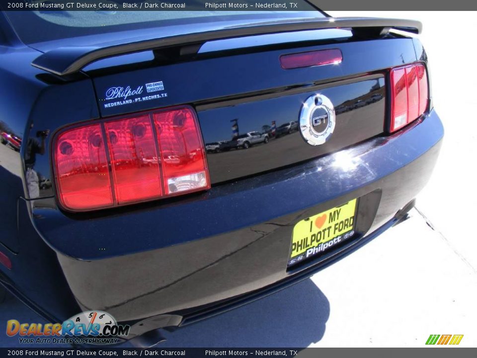 2008 Ford Mustang GT Deluxe Coupe Black / Dark Charcoal Photo #21